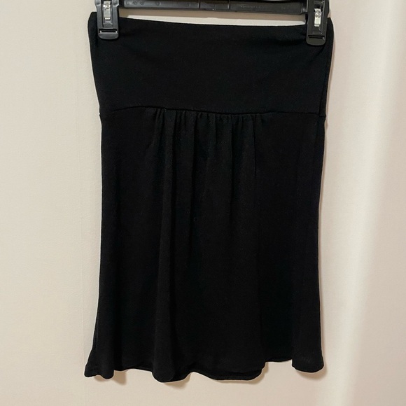 Michael Stars Elegant Black Strapless Top One Size (measures/fits like Small) - Picture 3 of 6